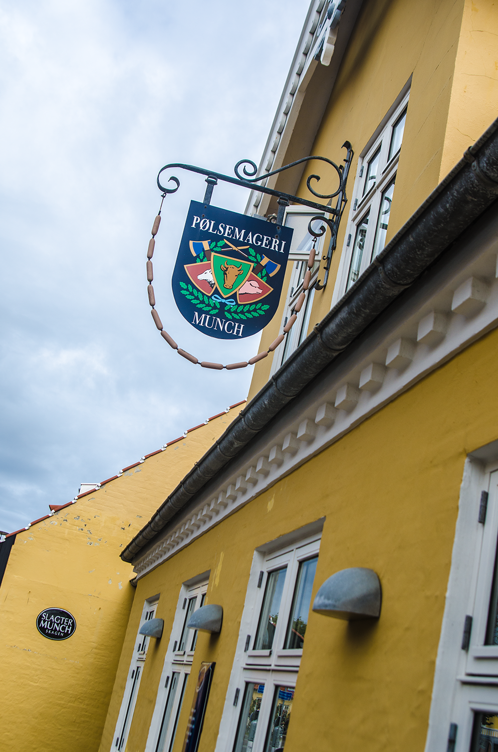 Wappen an Ausleger