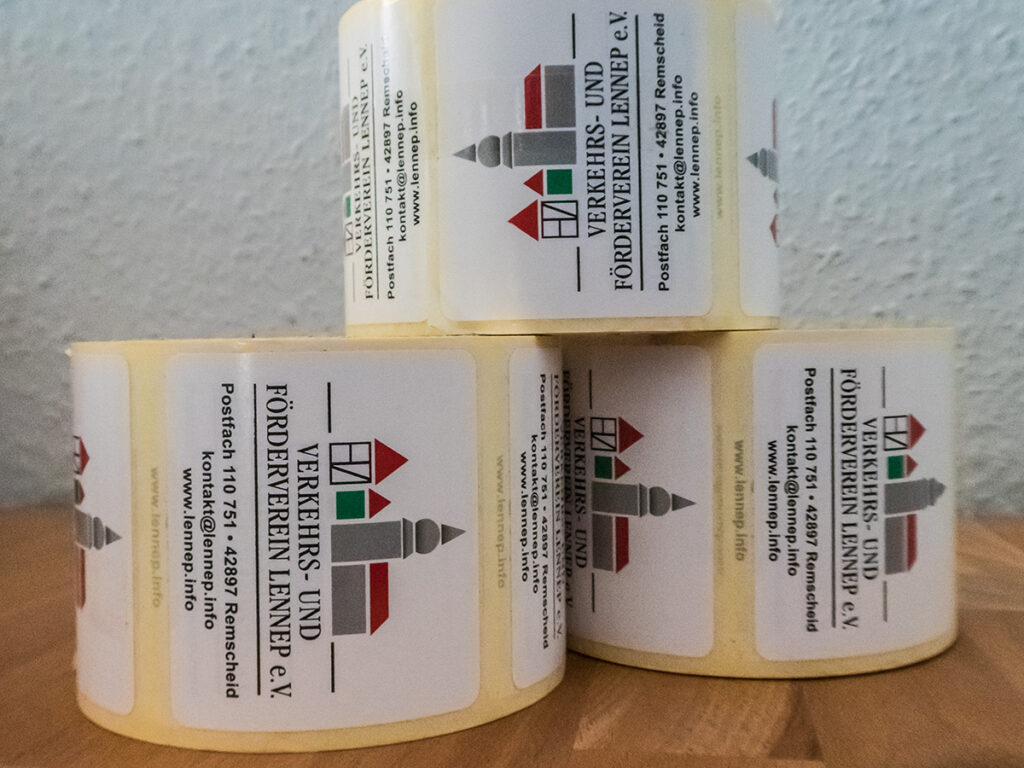 Etiketten für Geschenke