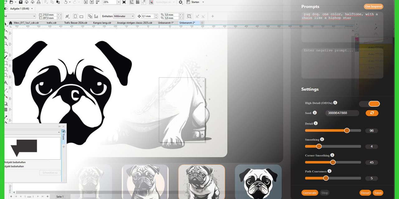 CorelDRAW und KI